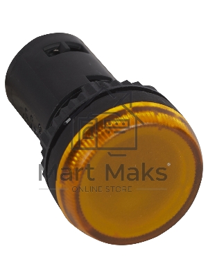 Индикатор моноблочный светодиодный Osmoz 230В - желтый