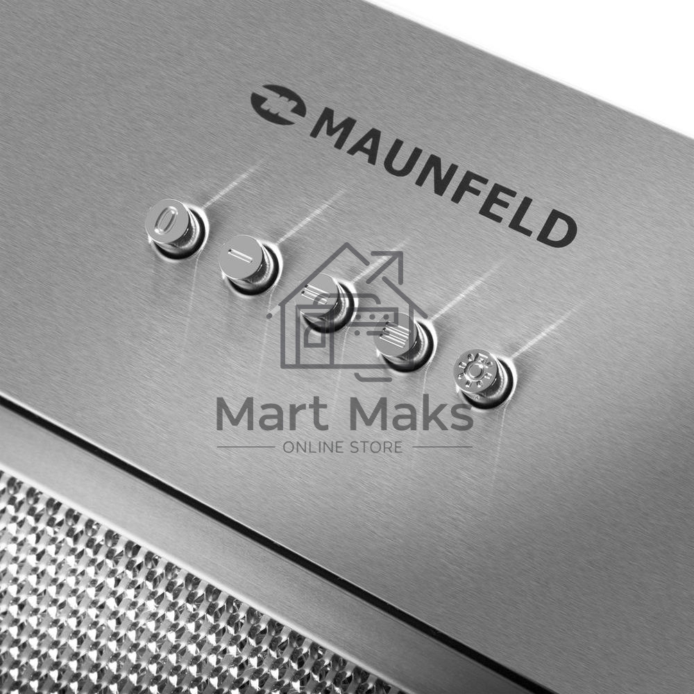 Вытяжка встраиваемая Maunfeld THAMES 601M нержавеющая сталь, 56 см, 520 куб. м/ч, 45 дБ