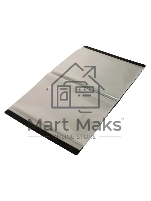 Папка с 100 прозрачными вкладками Бюрократ DeLuxe DLVBOX100BLCK A4, пластик, 0.7мм, черный в коробе