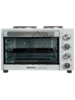 Мини-печь Kraft KFC-MOHP 380 HGR 38 л, 1600 Вт, серый
