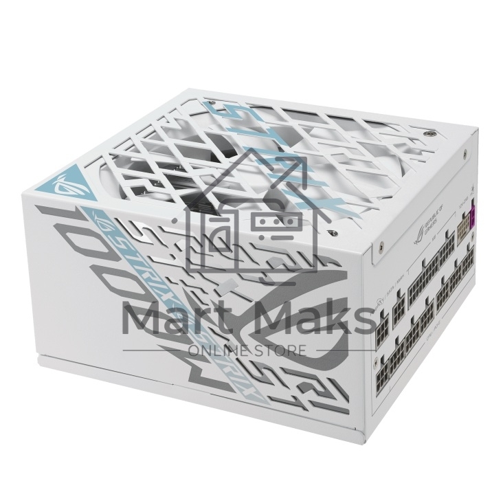 Блок питания ПК ASUS ROG-STRIX-1000P-GAMING-WHITE белый