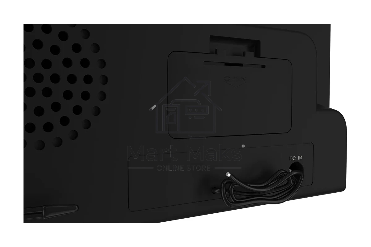 Радиобудильник Harper HCLK-5030 black - белый led