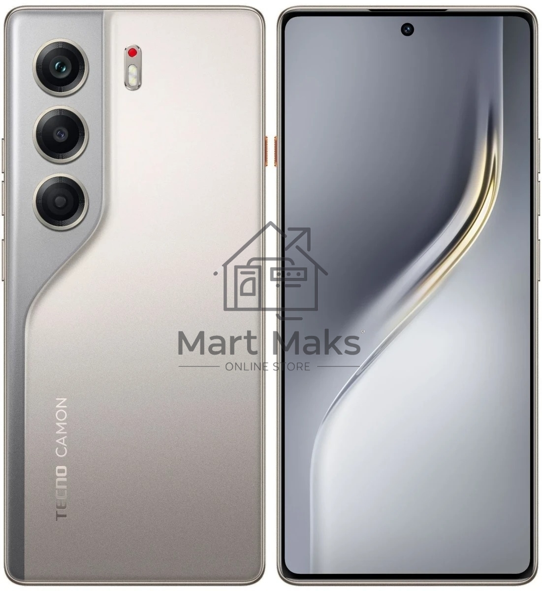 Смартфон Tecno Camon 40 12/256Gb бежевый титан