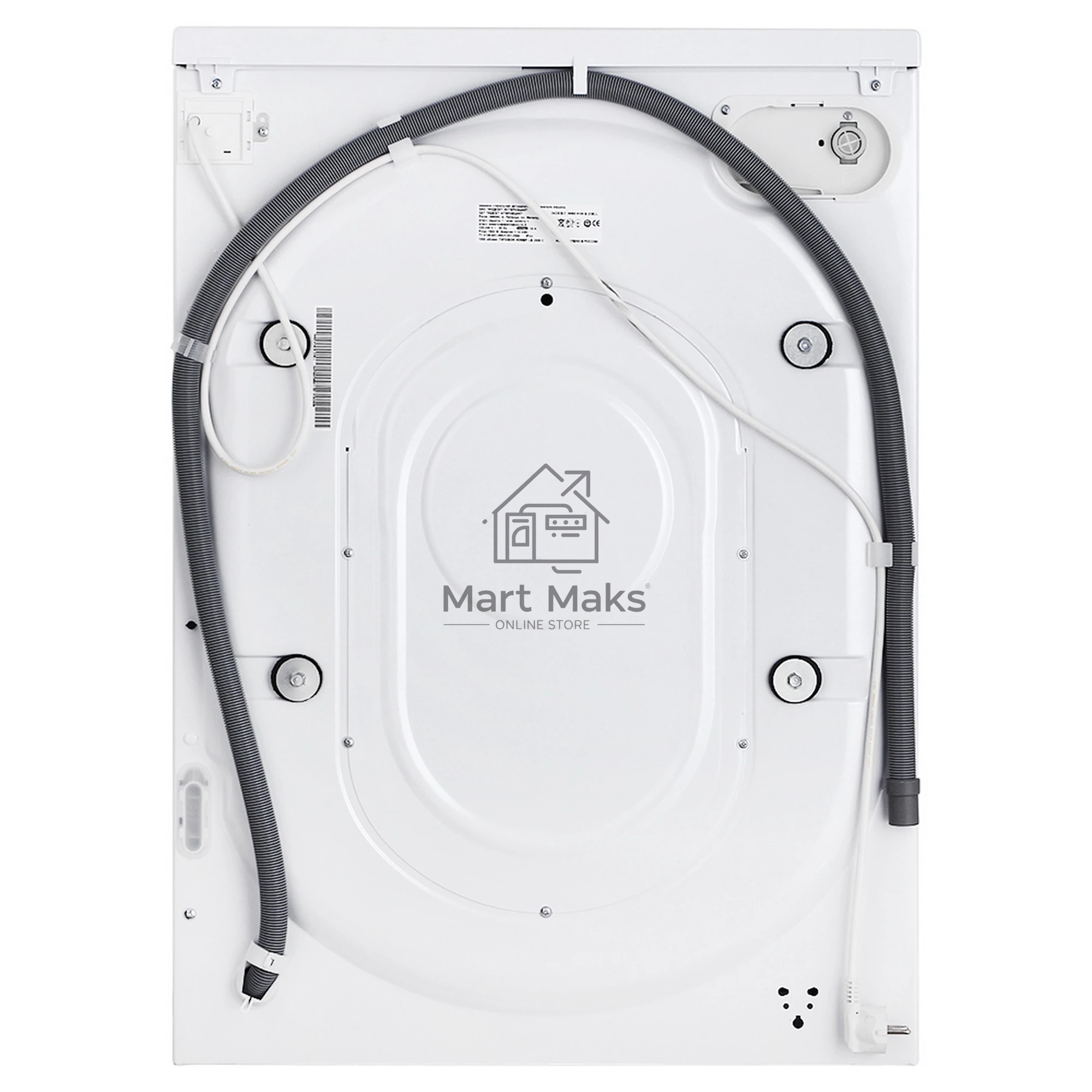 Стиральная машина Indesit IWSD 6105 B (CIS).L белая, загрузка фронтальная 6кг, 1000 об/мин., класс: A