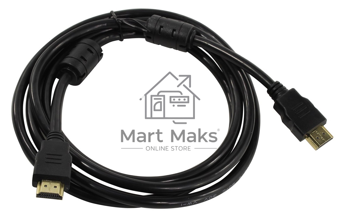 Кабель 5bites APC-200-030F HDMI / M-M / V2.0 / 4K / HIGH SPEED / ETHERNET / 3D / FERRITES / 3M