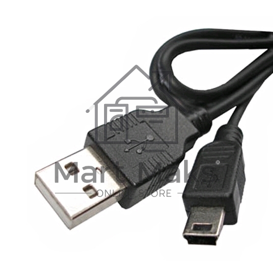 Кабель 5bites UC5007-005 USB2.0, AM/min 5pin, 0.5м.