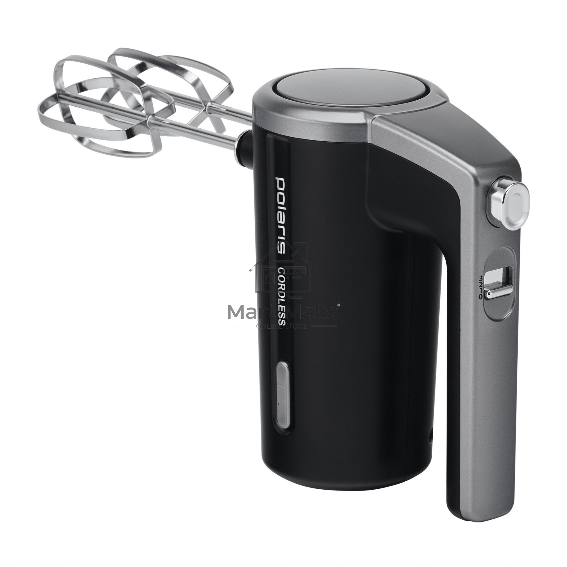 Миксер ручной Polaris PHM 2024 CordLess 200Вт черный