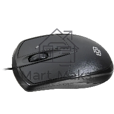 Мышь проводная Oklick 125M черный оптическая (1200dpi) USB (2but)