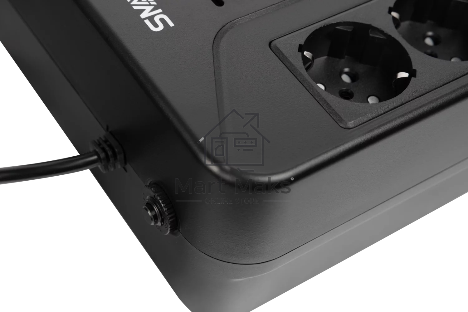 Источник бесперебойного питания SMARTWATT UPS SAFE PRO LCD 600 Line-interactive 600VA/360W Brick (Euro x8, USB, RJ11/RJ45 protection, LCD, 275x210x9