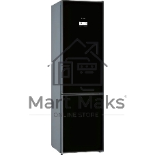 Холодильник Bosch KGN39LB30U черный двухкамерный 290/110л морозилка снизу, No Frost