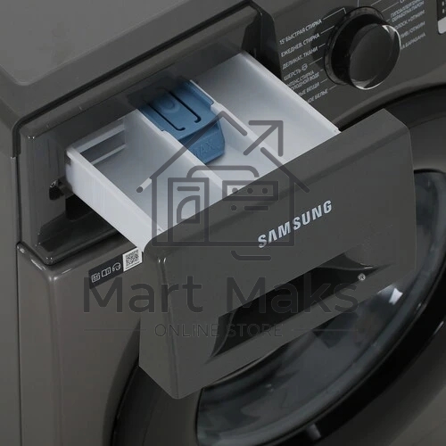 Стиральная машина Samsung WW90TA047AX/LD серый, загрузка фронтальная 9 кг, 1400 об/мин., класс: A+++