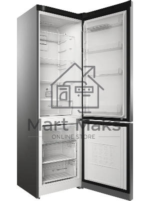 Холодильник Indesit ITS 5200 NG темно-серый двухкамерный 247/78л морозилка снизу, No Frost