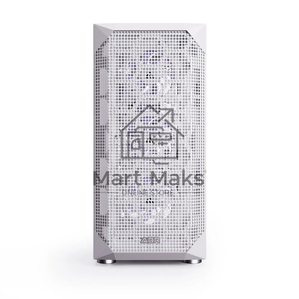 Компьютерный корпус ABR Quantum White (1*USB Type-C, 2*USB 2.0, HD Audio, 4xRGB Fan, ATX, E-ATX)
