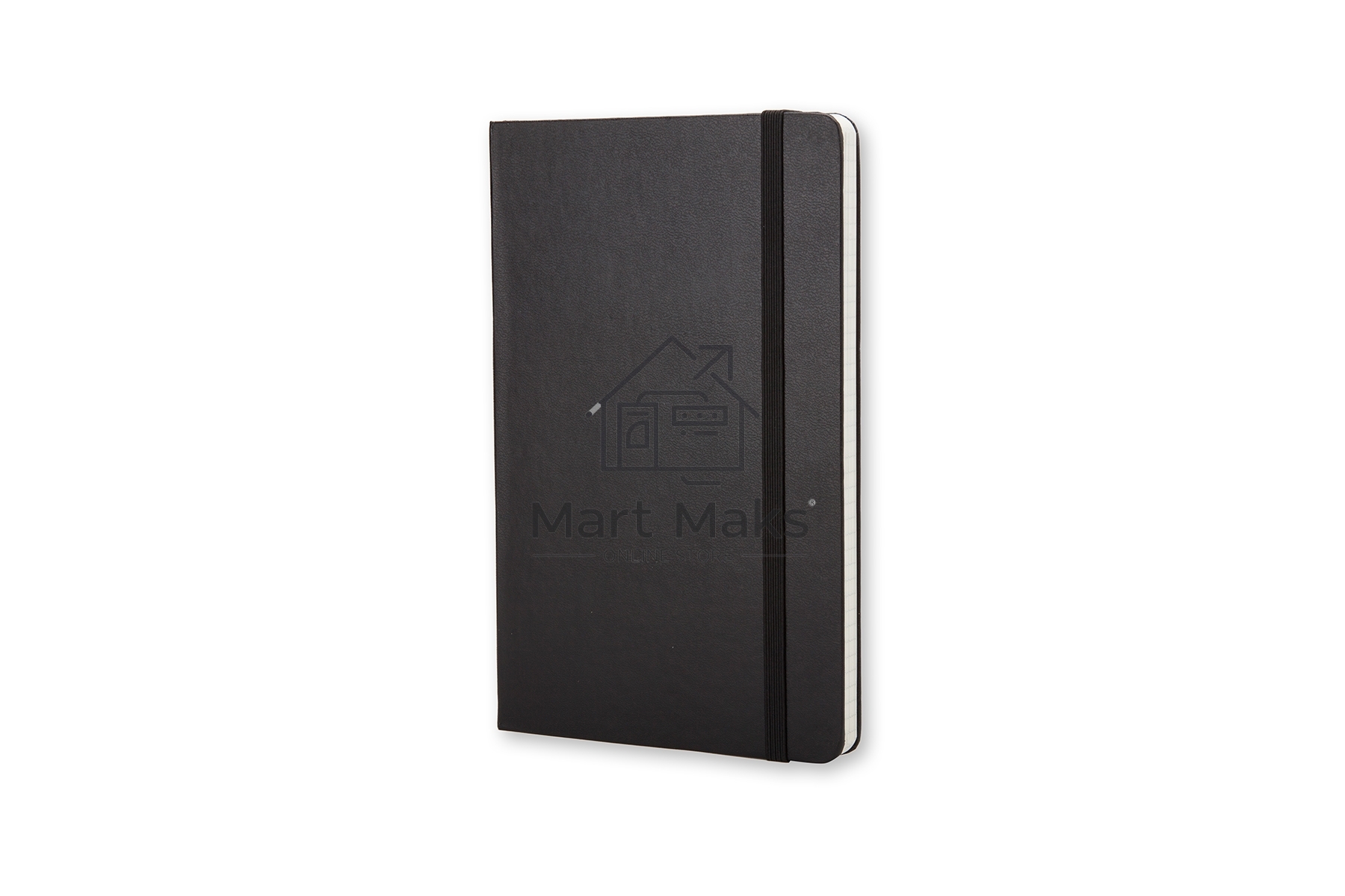 Блокнот Moleskine CLASSIC QP061 Large 130х210мм, 240 страниц, клетка, твердая обложка, черный