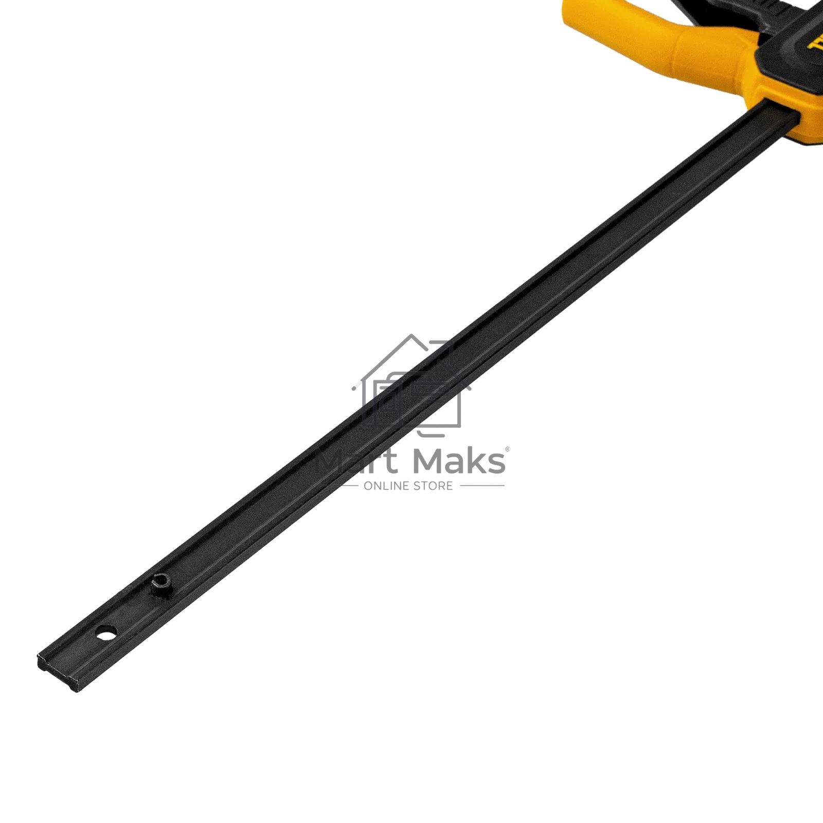 Струбцина Denzel F-образная, быстрозажимная, 600 х 80 мм, усиленный нейлоновый корпус