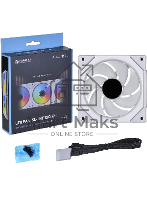 Вентилятор для корпуса Lian Li Uni Fan SL-INF белый, 120 мм, 2100 об/мин, 29 дБ, 4 pin