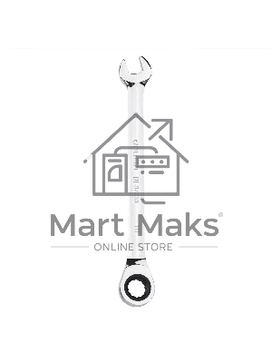 Набор комбинированных ключей с трещоткой 8 шт Deli DL140108T Спецификация: 8,10,12,13,14,15,17,19мм. Сталь 40 Cr. Трещетка 50BV30 72Т.