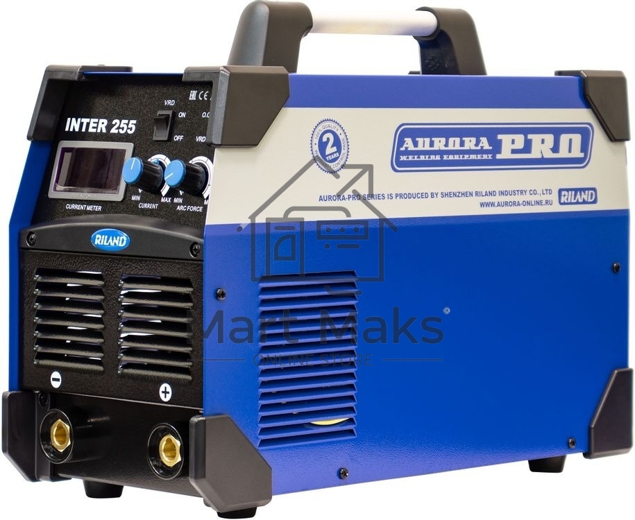 Сварочный аппарат Aurora Inter 255 НАКС инвертор TIG, MMA 45кВт