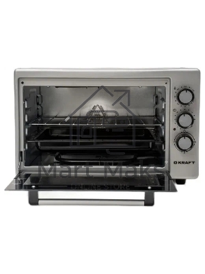 Мини-печь Kraft KF-MO 3200 GR (1 протвень+1 решетка)