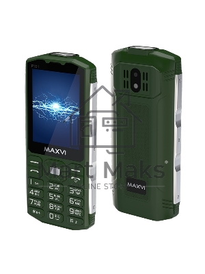 Мобильный телефон Maxvi P101 зеленый