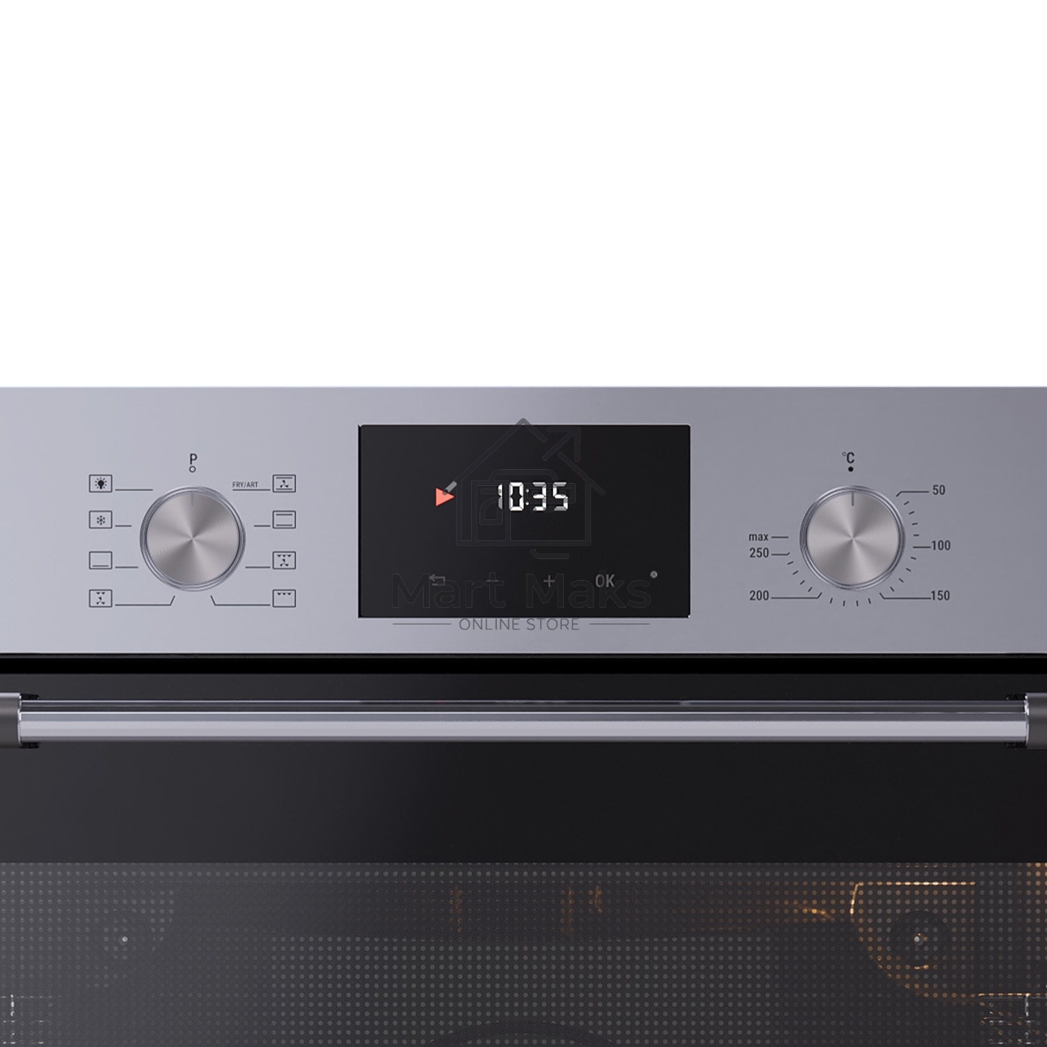 Электрический духовой шкаф LEX EDP 680 IX MAX, встраиваемый, нержавеющая сталь