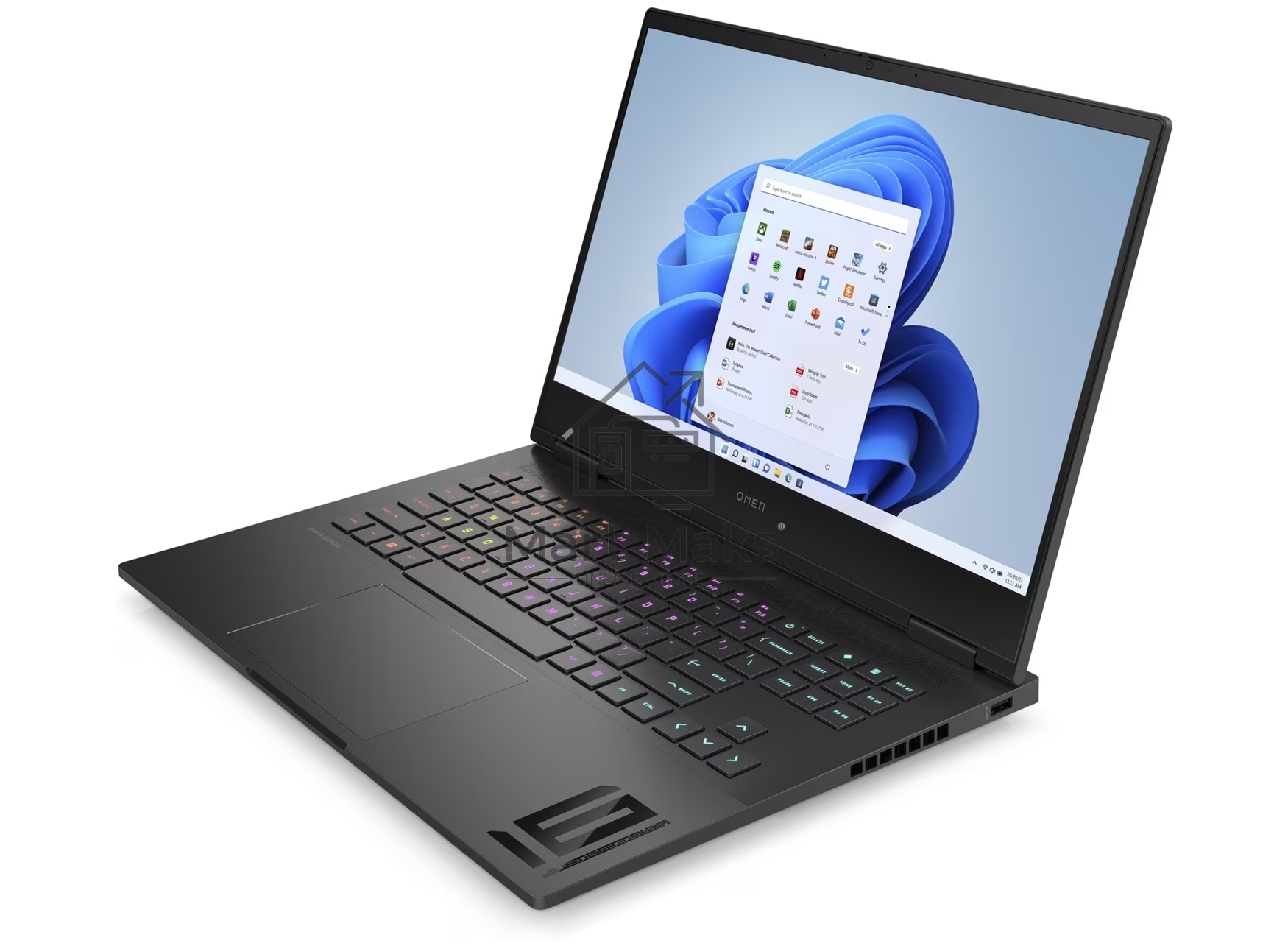 Ноутбук HP Omen 16-wd0011ci Core i5 13420H 16Gb SSD512Gb NVIDIA GeForce RTX4050 6Gb 16.1