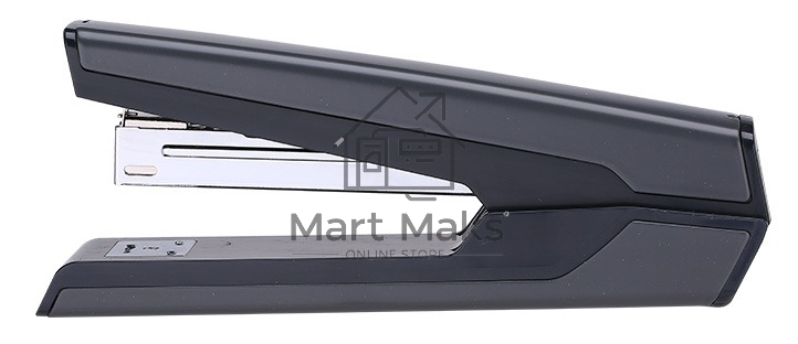 Степлер настольный Deli E0463Black Exceed 24/6 26/6 (25 листов) черный, 100 скоб, металл закрытый/открытый, коробка