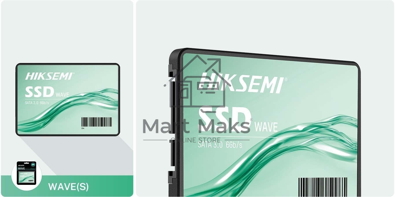 Твердотельный накопитель SSD HIKSEMI Wave(S) 120Gb HS-SSD-WAVE(S) 120G 2.5