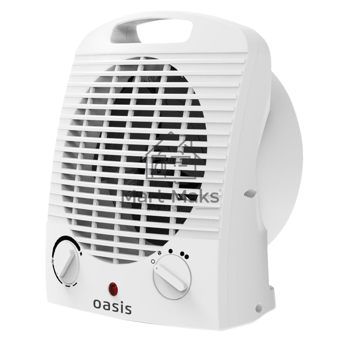 Тепловентилятор Oasis SK-20R белый, 2000 Вт, 20 м2