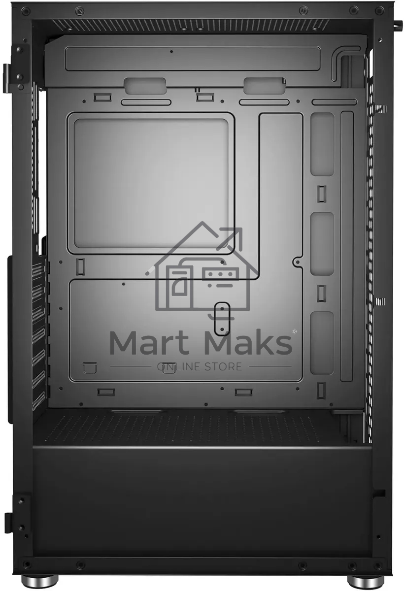 Компьютерный корпус Bloody BD-CC114F черный без БП ATX 4x120mm 1xUSB2.0 1xUSB3.0 audio bott PSU