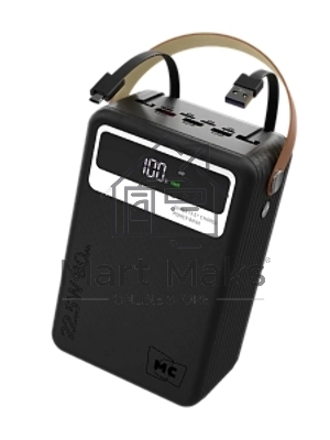 Портативный аккумулятор MORE CHOICE (4620202552921) PB69-80 80000mAh 3USB+2Type-C+1USB-IP+1micro-USB 3.0A, черный