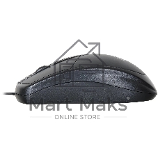 Мышь проводная Oklick 125M черный оптическая (1200dpi) USB (2but)