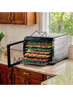 Сушка для фруктов и овощей Kitfort КТ-4931 21под. 650 Вт, нержавеющая сталь