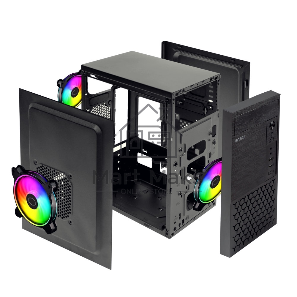 Компьютерный корпус Ginzzu B410 mATX