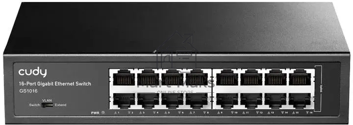 Коммутатор Cudy GS1016 (L2) 16x1Гбит/с неуправляемый