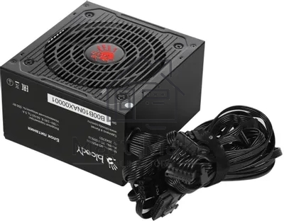 Блок питания Bloody BD-PS550B, 550Вт, 80 PLUS Bronze, 120мм, черный