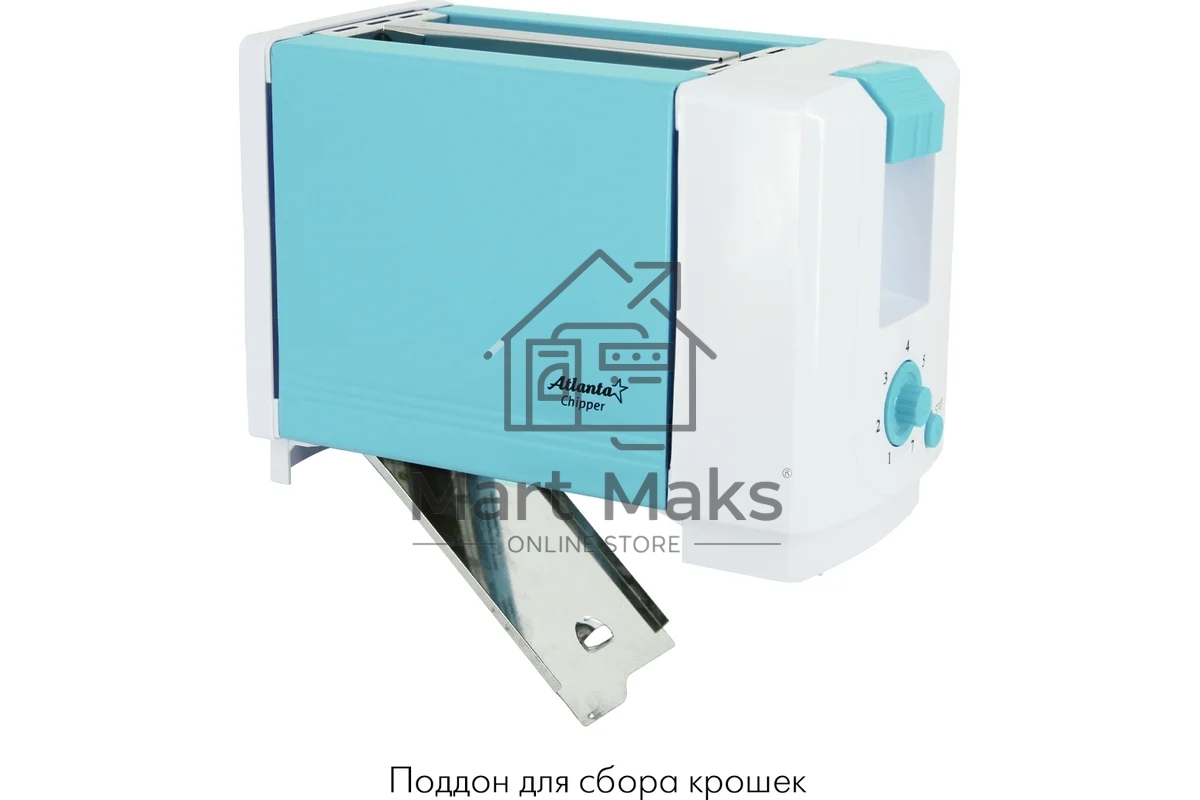 Тостер ATLANTA ATH-231 (blue)