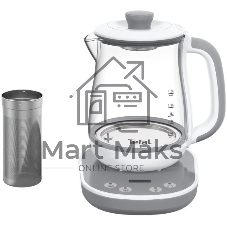 Чайник электрический Tefal BJ551B10 1.5 л, 1430 Вт, белый/серый