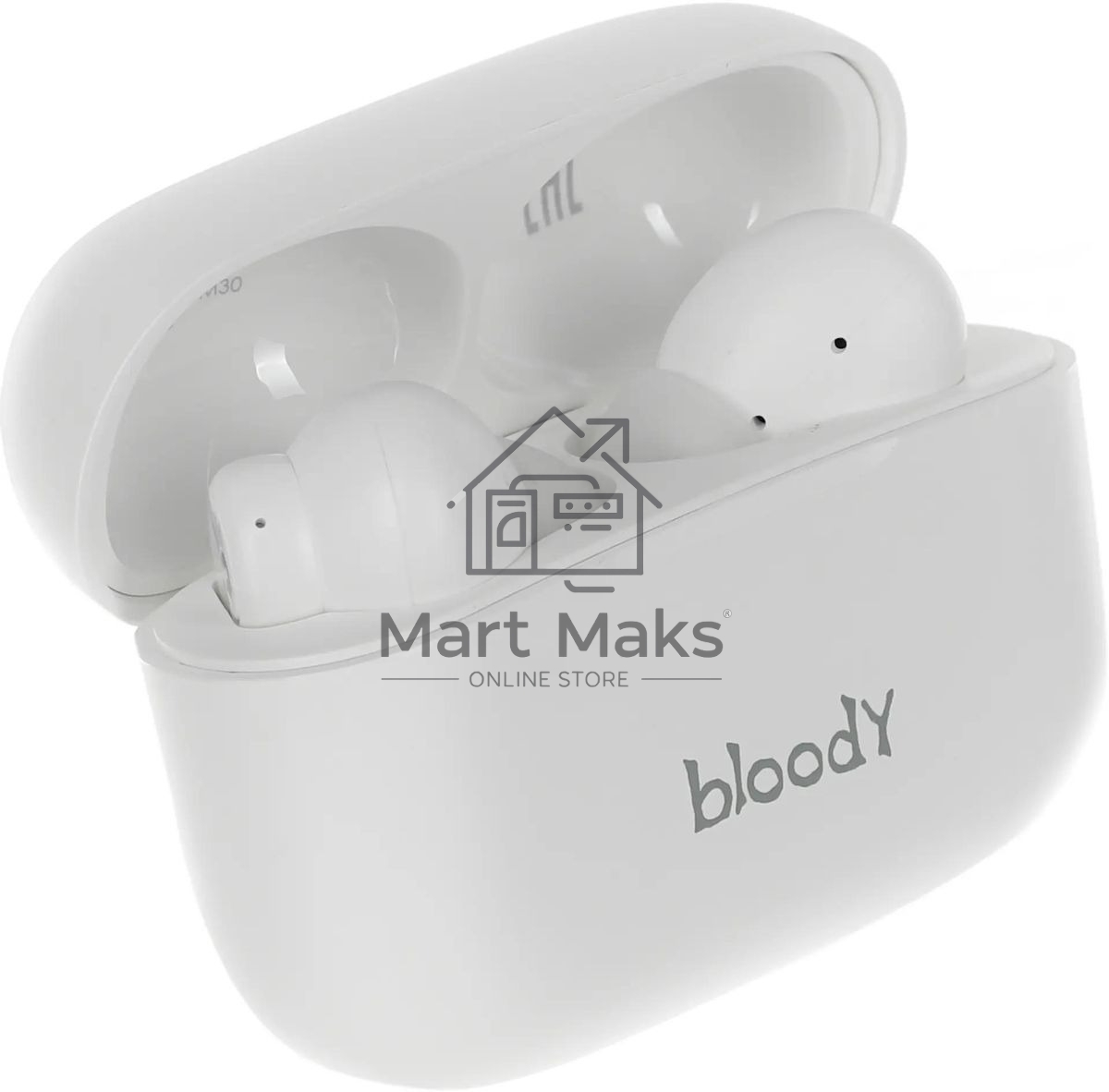 Гарнитура проводная A4Tech Bloody M30 белый BT