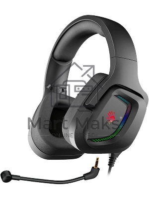 Наушники с микрофоном A4Tech Bloody G573P черный 2м мониторные оголовье (G573P)