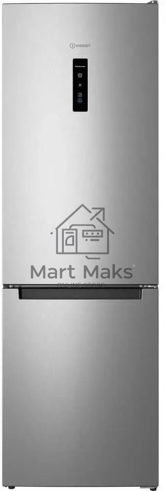 Холодильник Indesit ITS 5180 G серебристый двухкамерный 220/78л морозилка снизу, No Frost