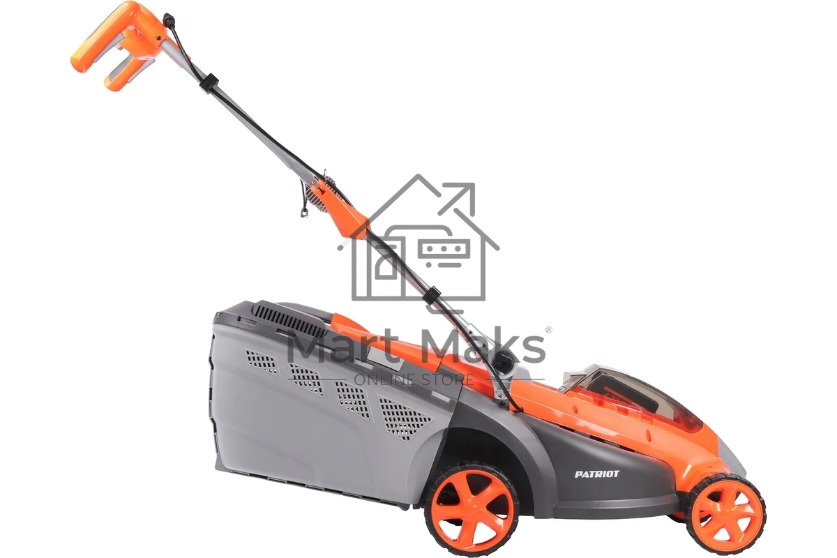 Газонокосилка аккумуляторная PATRIOT CM4010XL, 40B платформа LCT, 37см, бесщёточный дв.,травосб. 40л, одна АКБ(4,0А*ч) и ЗУ