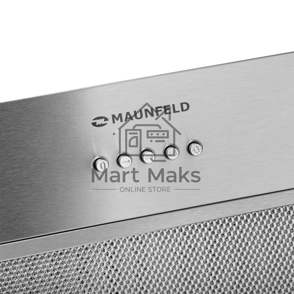 Вытяжка встраиваемая Maunfeld THAMES 601M нержавеющая сталь, 56 см, 520 куб. м/ч, 45 дБ