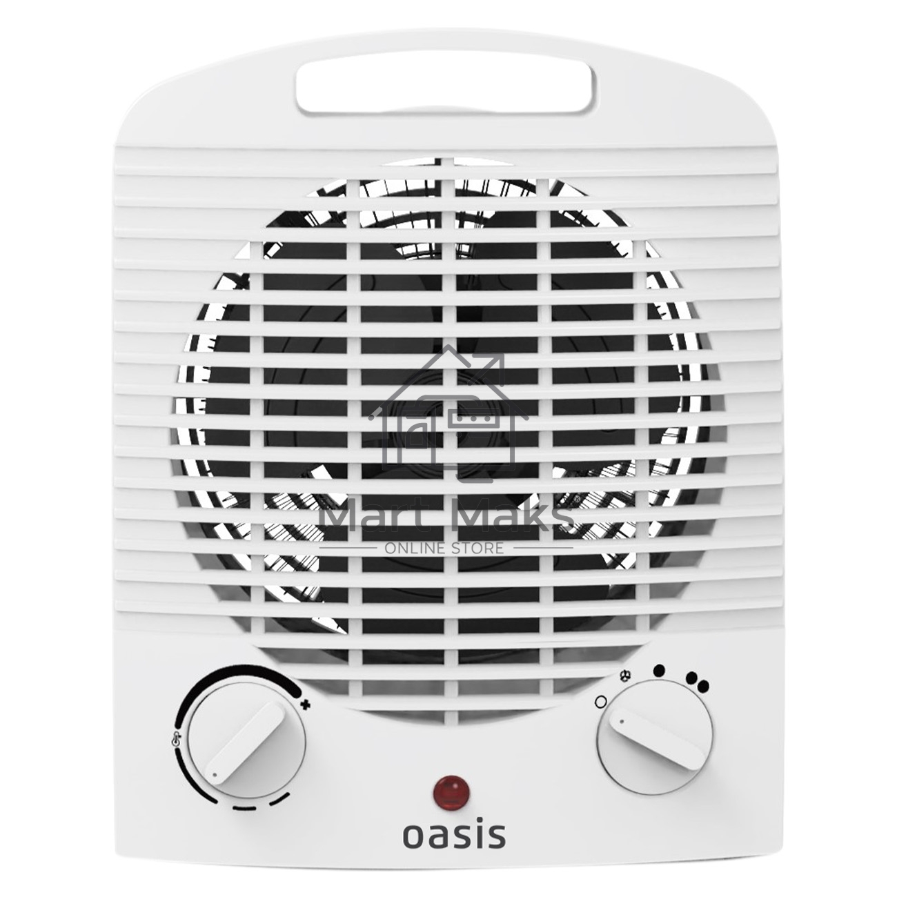 Тепловентилятор Oasis SK-20R белый, 2000 Вт, 20 м2