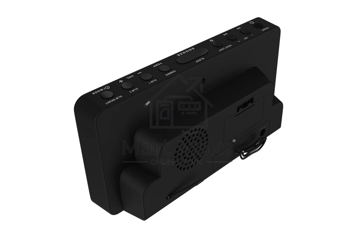 Радиобудильник Harper HCLK-5030 black - белый led