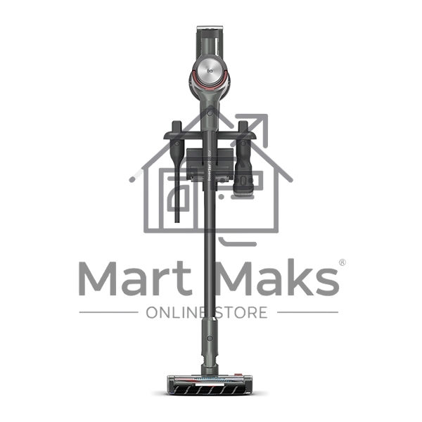 Пылесос вертикальный BQ VCA1005W Aqua Pro PREMIUM серый, питание от аккумулятора, 220 Вт, уборка сухая/влажная, пылесборник 0.5 л