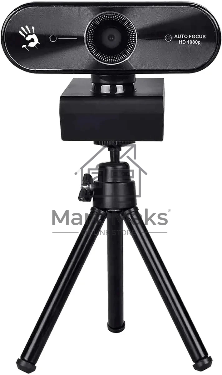 Веб-камера Bloody Gaming 1920x1080, 30 кадр/с, USB Type-A, микрофон (шумоподавление), автоматическая фокусировка, универсальное крепление