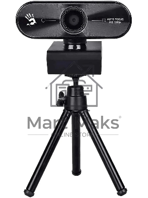 Веб-камера Bloody Gaming 1920x1080, 30 кадр/с, USB Type-A, микрофон (шумоподавление), автоматическая фокусировка, универсальное крепление