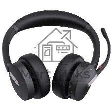 Гарнитура Yealink BH70 Dual UC чёрный, беспроводная + проводная, Bluetooth, до 43 ч