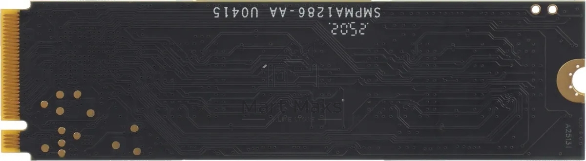 Накопитель SSD Apacer AS2280P4, 256Gb, M.2 2280, PCIe 3.0 x4, NVMe, R/W 2100/1300